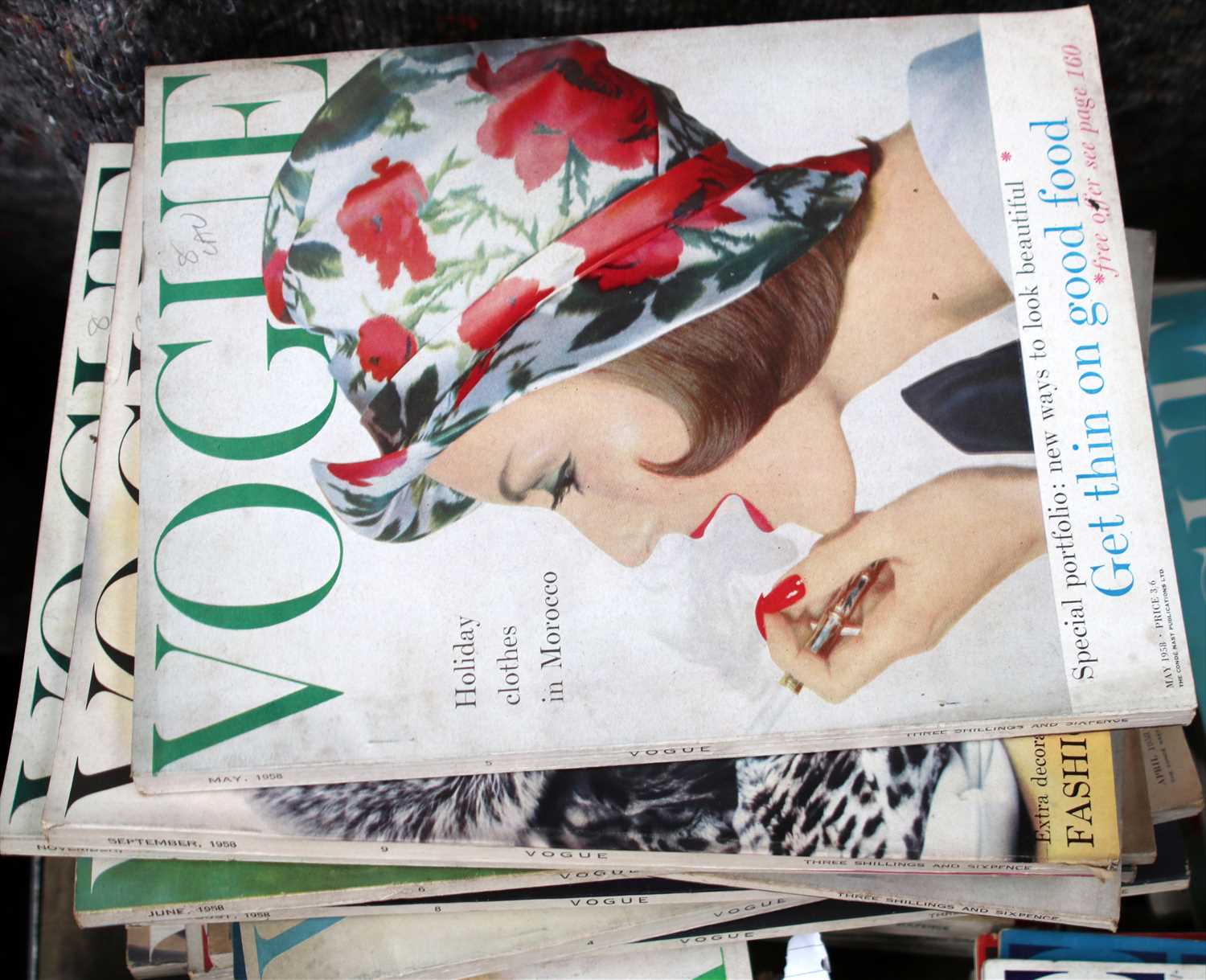 A collection of Vogue magazines, 1957-1959 - Image 3 of 3