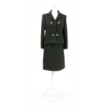 A Michael of London black skirt and jacket suit,