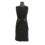 A Moschino black sleeveless dress