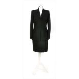 A Robinson Valentine hand-made jacket, skirt and trouser three piece suit,