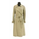 A Burberry mackintosh coat