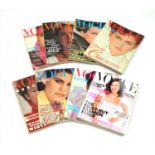 A collection of Vogue magazines, 1980 and later (qty)