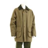 A William Evans gentleman's green tweed shooting jacket,