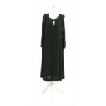 A Jean Muir black caftan dress,