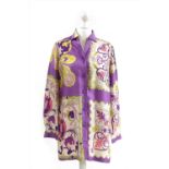 An Emilio Pucci silk blouse,