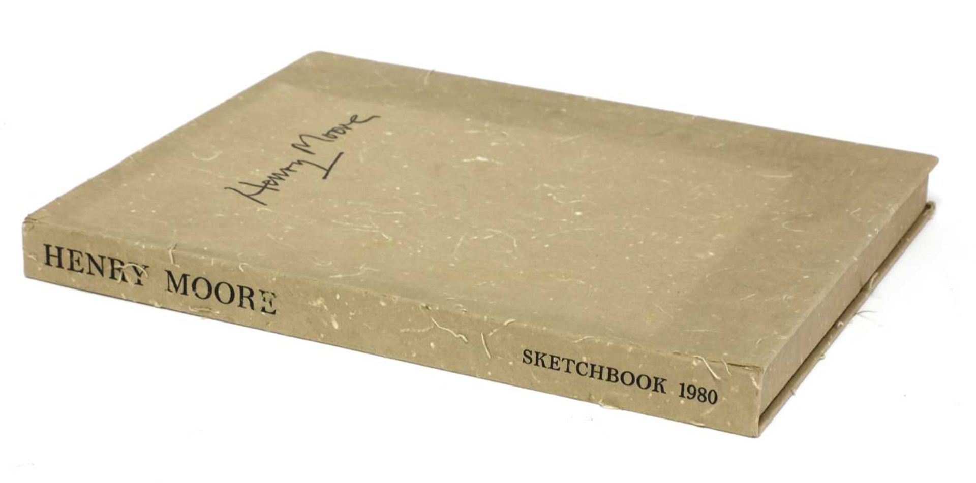 HENRY MOORE: Sketchbook, 1980. - Image 3 of 3