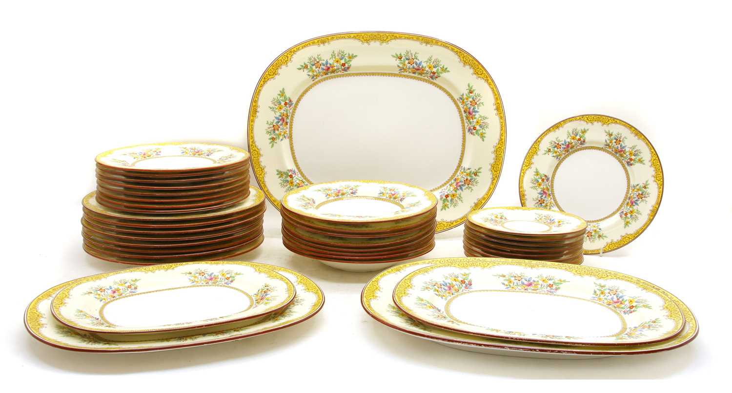 A late 19th Century Minton part dinner service,