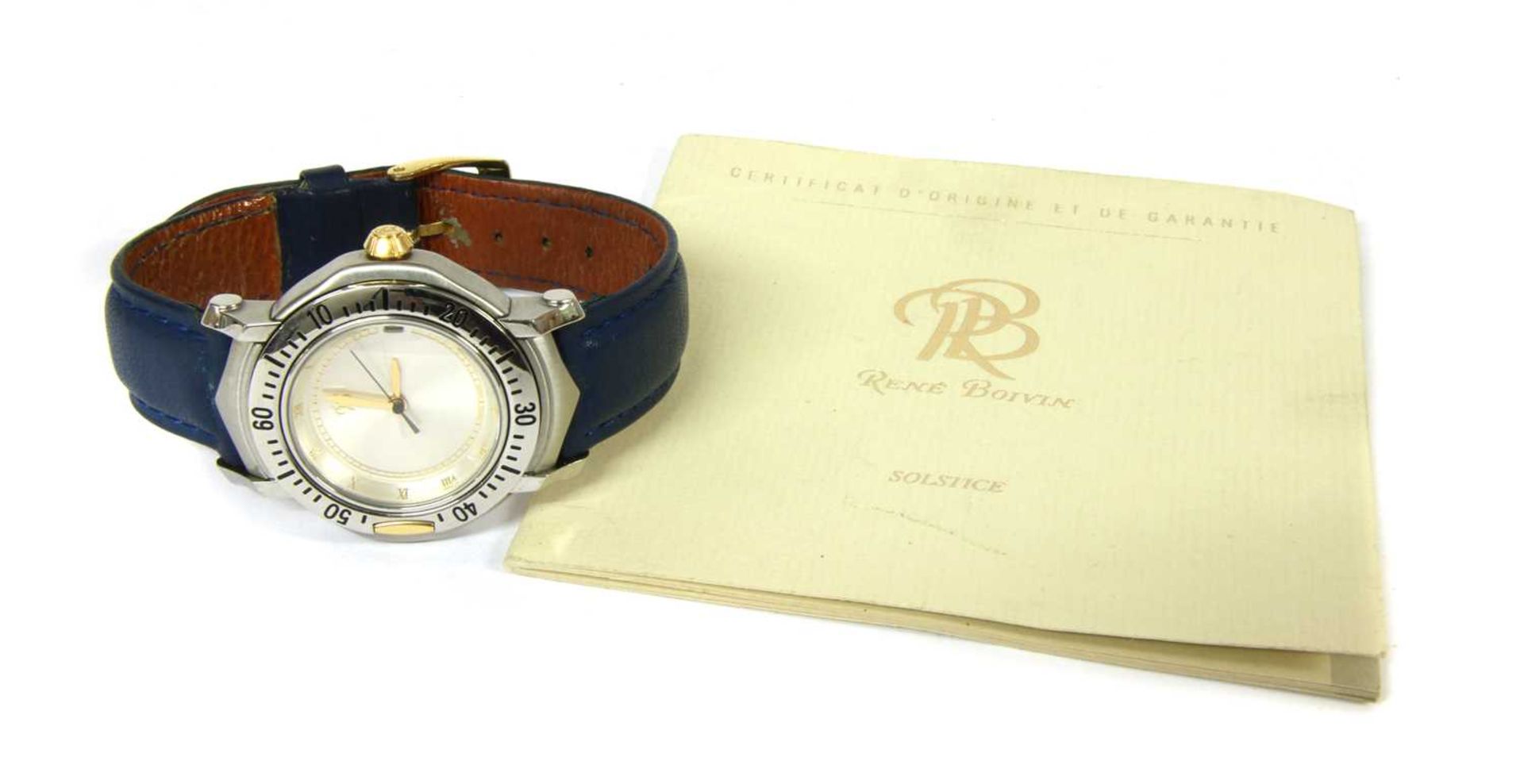 A mid-size stainless steel René Boivin Solstice strap watch, - Image 2 of 4