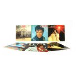 Approximately 80 Elvis Presley LP's,