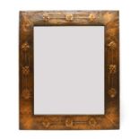An Arts & Crafts copper mirror,