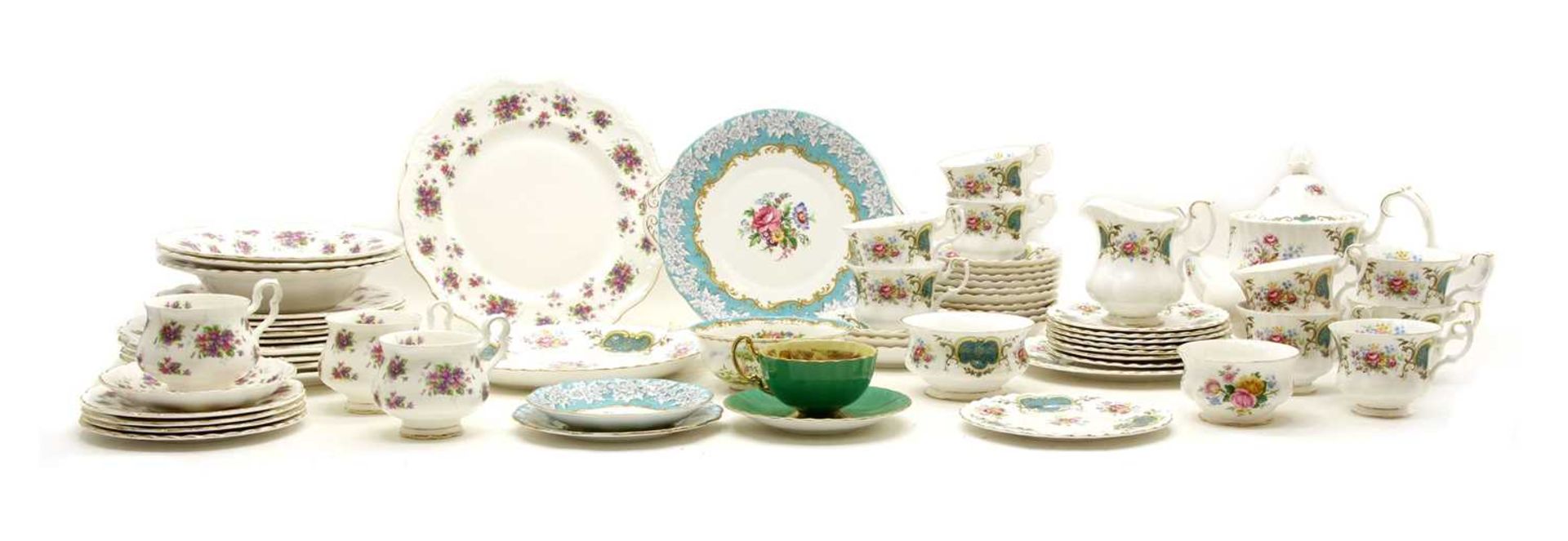 A Royal Albert Berkeley pattern tea service