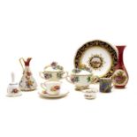 A collection of china items