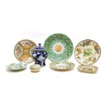 A collection of Chinese porcelain,