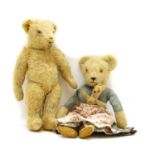 A 1940s teddy bear family,