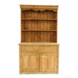 A pine dresser,