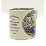 A 19th century Grace Darling Forfarshire tankard,