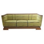 A Danish Art Deco two-seater settee,