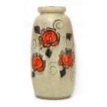 A West German pottery vase,