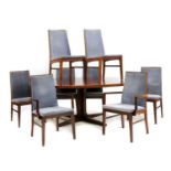 A Danish rosewood dining suite, §