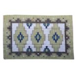 A Swedish flat-weave rug,