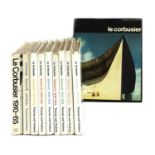 Le Corbusier, 'The Complete Architectural Works' , set of eight, Thames and Hudson, and 'Le