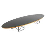 A 'Surfboard' coffee table,