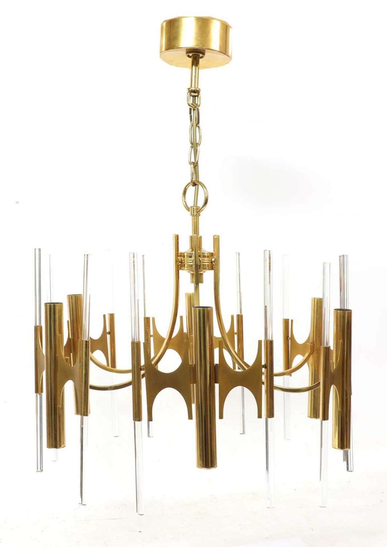 A Sciolari chandelier,