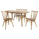 An Ercol dining table,