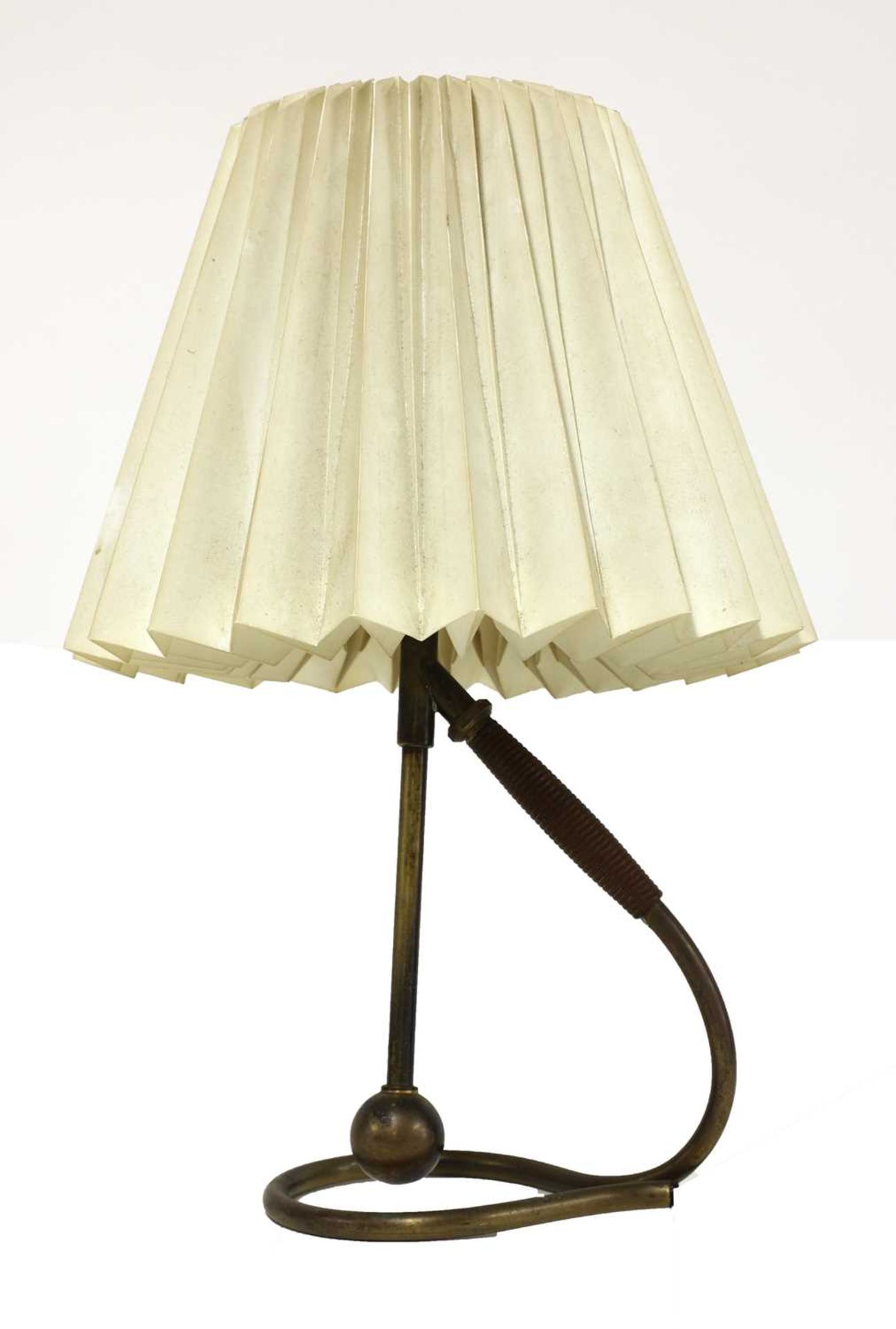 A desk lamp,