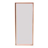 A Danish teak mirror,