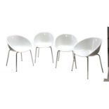 A set of four 'Gliss 900' chairs,