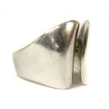 A Georg Jensen sterling silver ring,