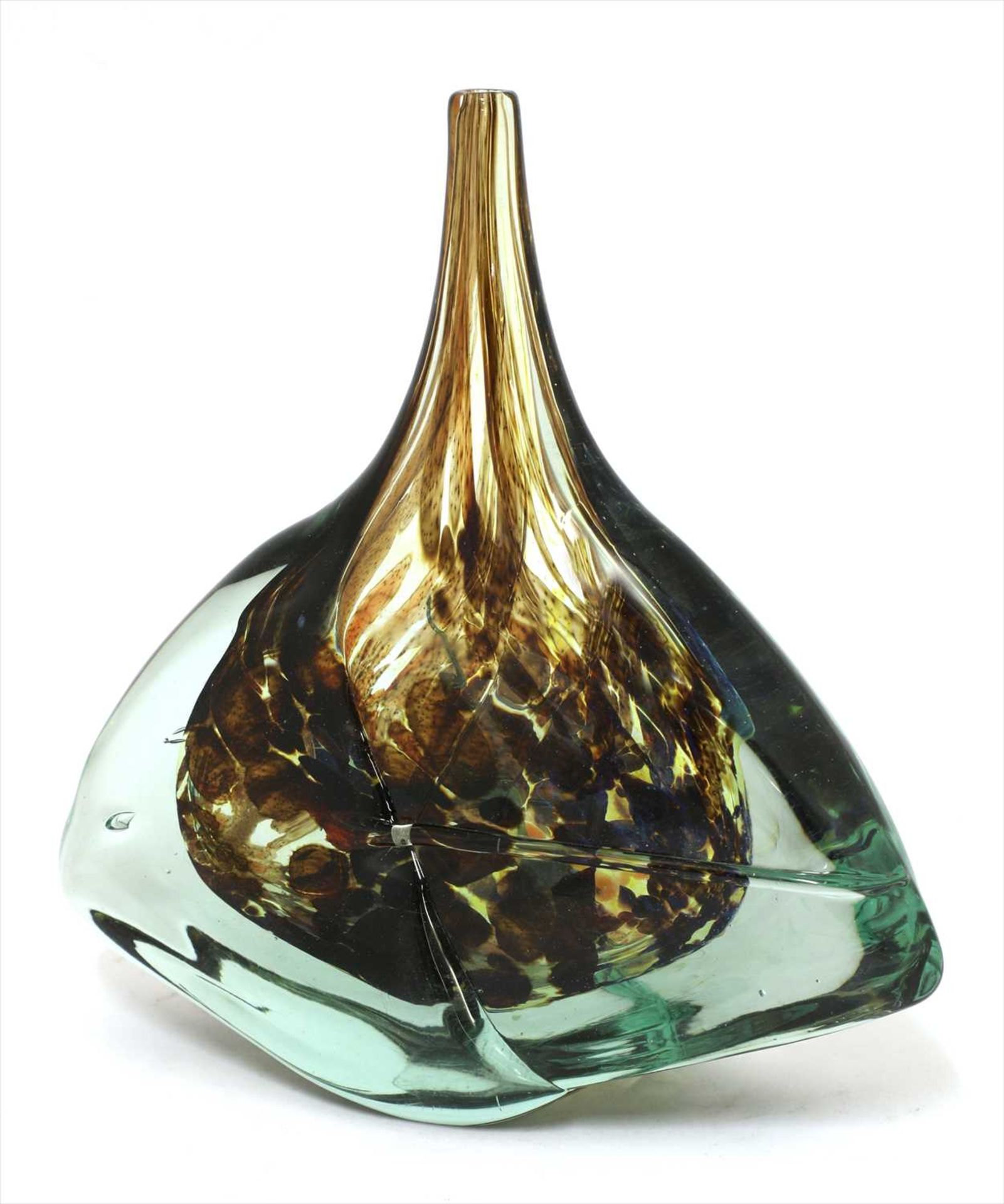 A Mdina glass vase, - Image 2 of 3