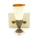 An Aurum 'Chichester Cathedral' commemorative silver goblet,