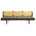 A 'Model GE259' teak daybed,