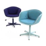 Two 'Tulip' desk chairs,