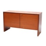 A Danish teak cabinet,