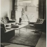 Twenty-three photographs of the interior of Oscar Woollens shop,