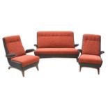 A Greaves & Thomas three-piece lounge suite,