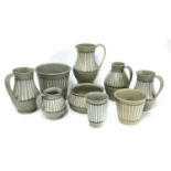 A collection of Denby stoneware items,