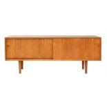 A Danish teak sideboard,