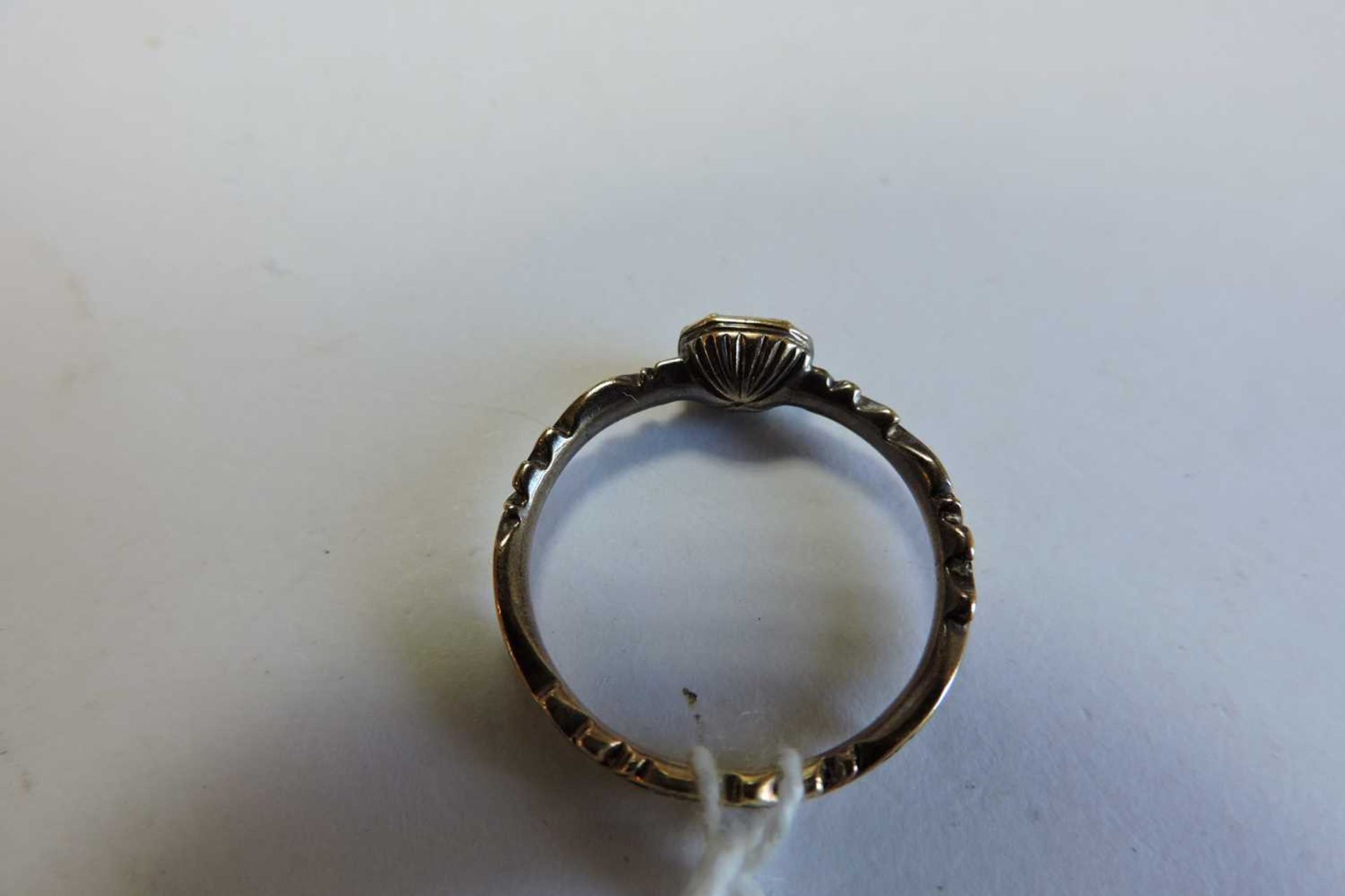 A Georgian gold amethyst memorial ring, c.1747, - Bild 11 aus 11