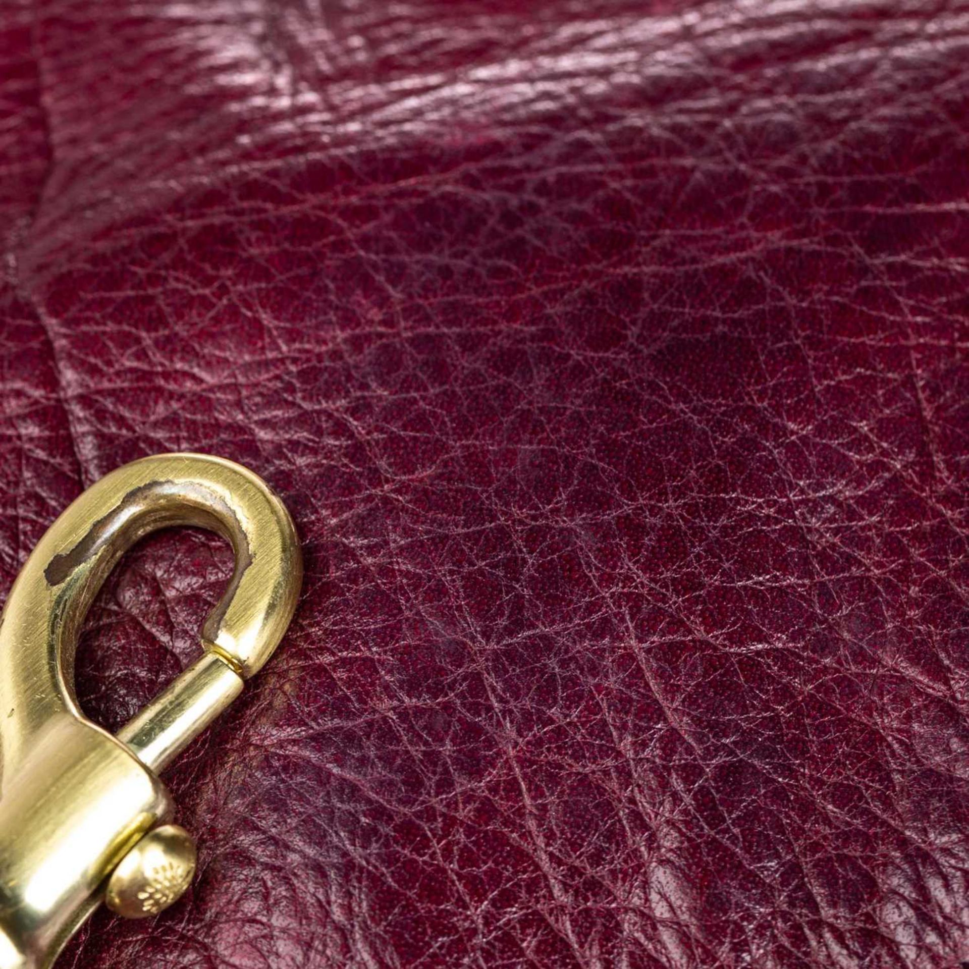 A Mulberry red leather 'Bayswater' satchel, - Image 14 of 20