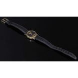 A ladies' 18ct gold Piaget quartz strap watch,