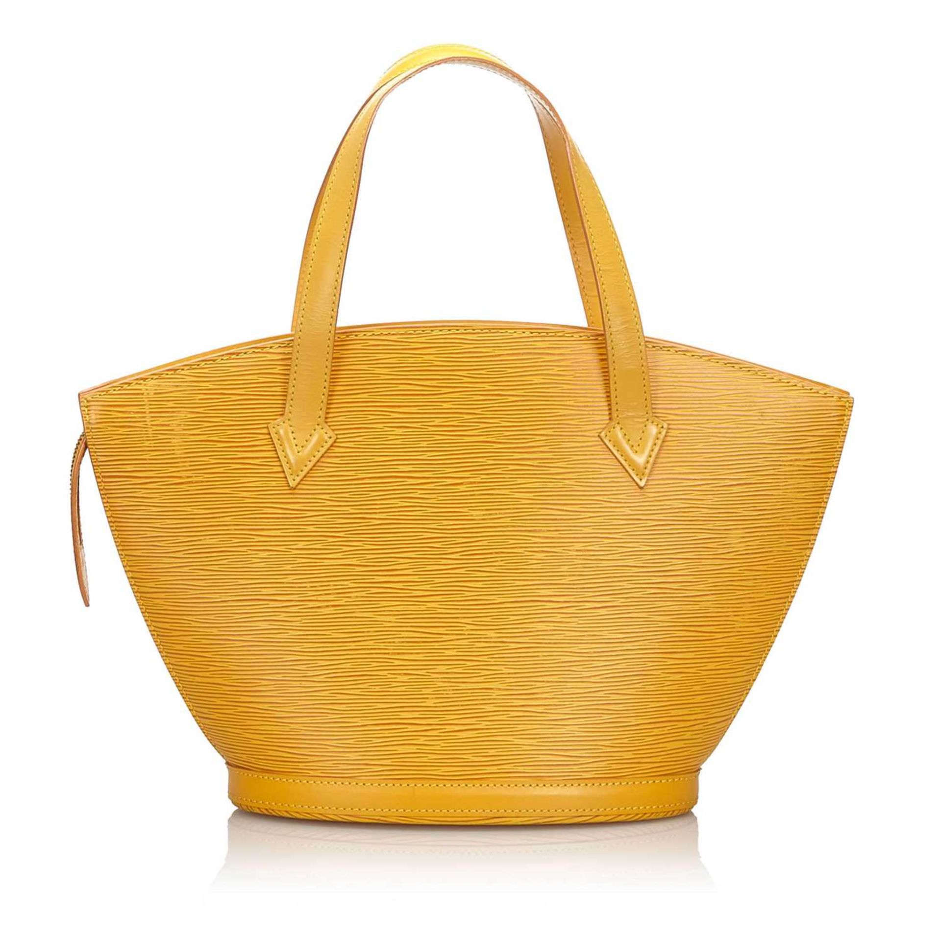 A Louis Vuitton yellow Epi leather 'Saint Jacques' PM, - Image 2 of 10