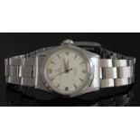 A gentlemen's stainless steel Tudor 'Oyster Prince' rotor self-winding bracelet watch,