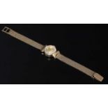 A ladies' 9ct gold Tissot mechanical watch, c.1950,