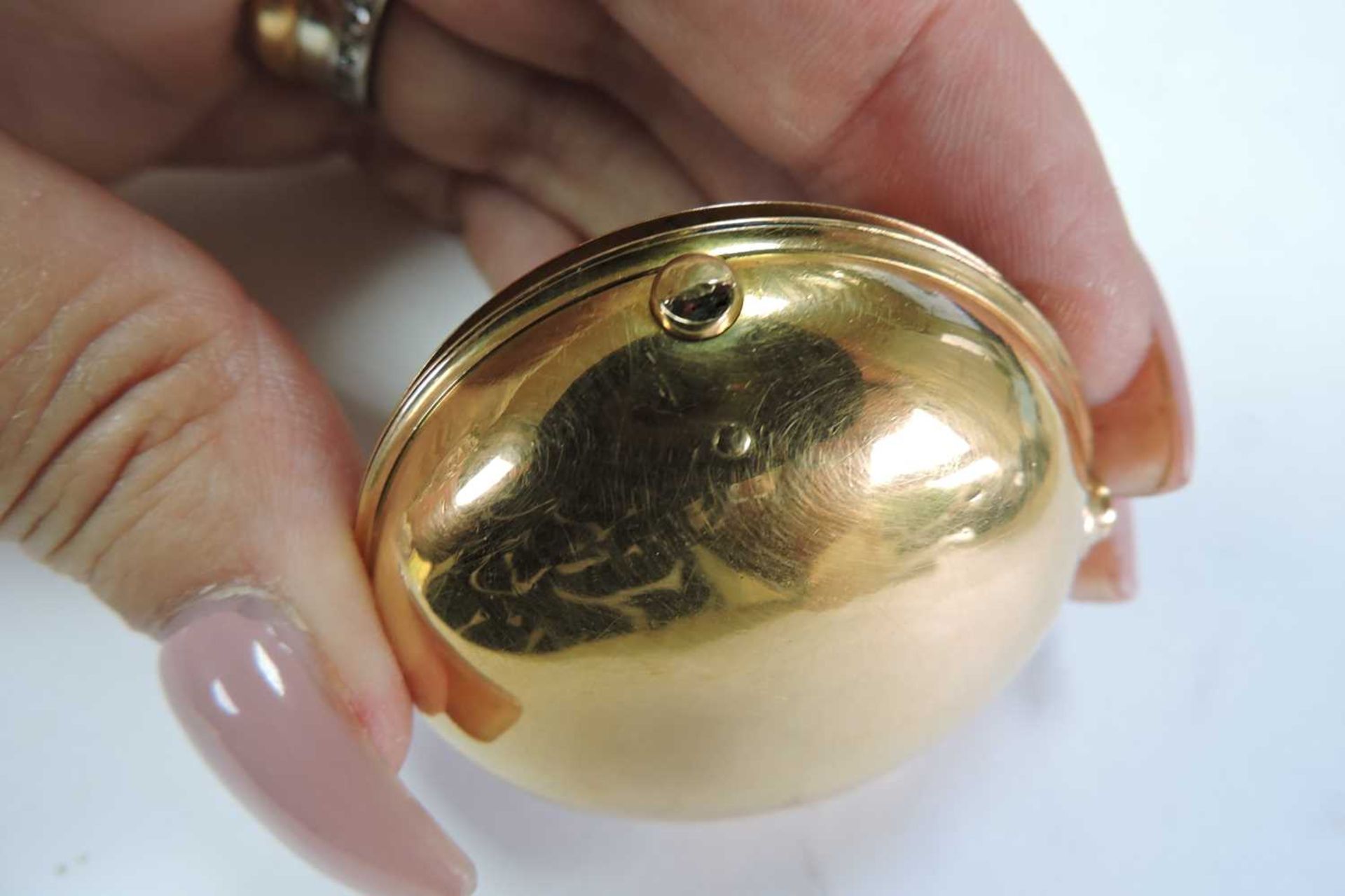 A 22ct gold pair cased pocket watch, - Image 5 of 7