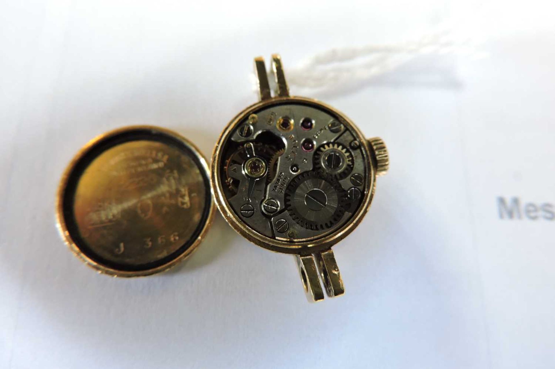 A ladies' 18ct gold Rolex 'Orchid' mechanical strap watch, - Bild 3 aus 7