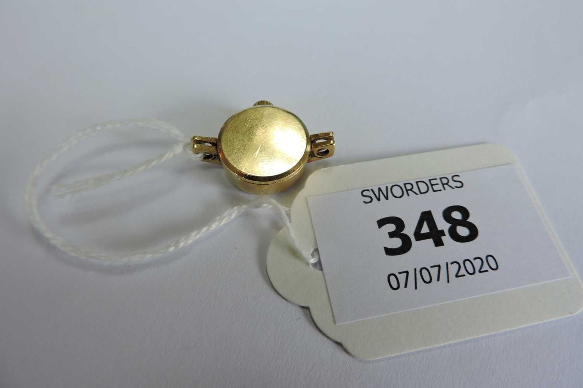 A ladies' 18ct gold Rolex 'Orchid' mechanical strap watch, - Bild 6 aus 7